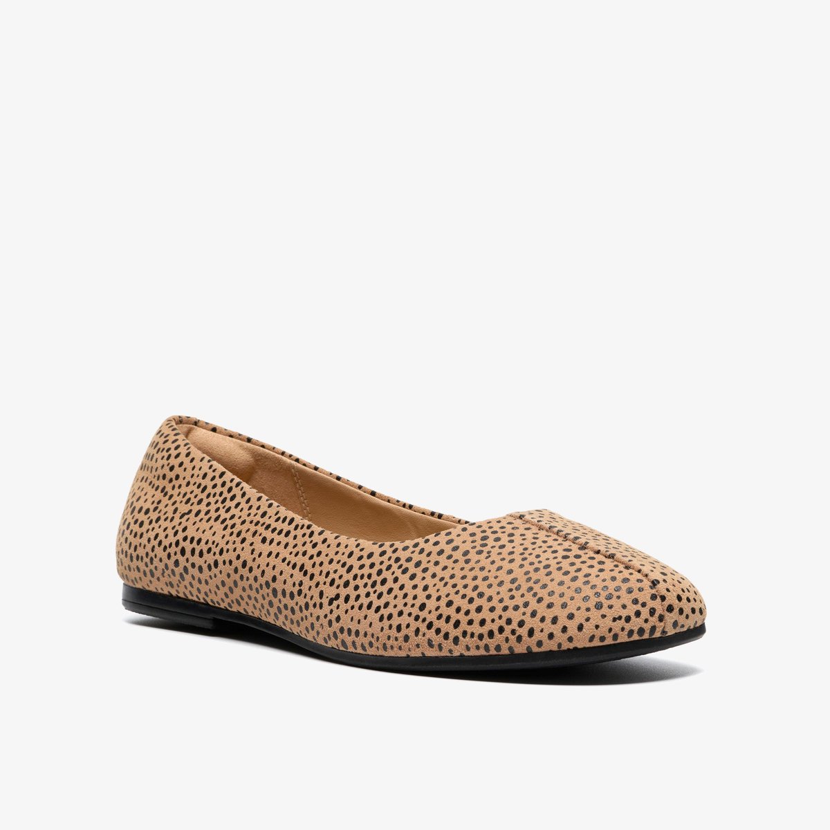 Ballerines Suède LIVIA LILY imprimé animalier, CLARKS