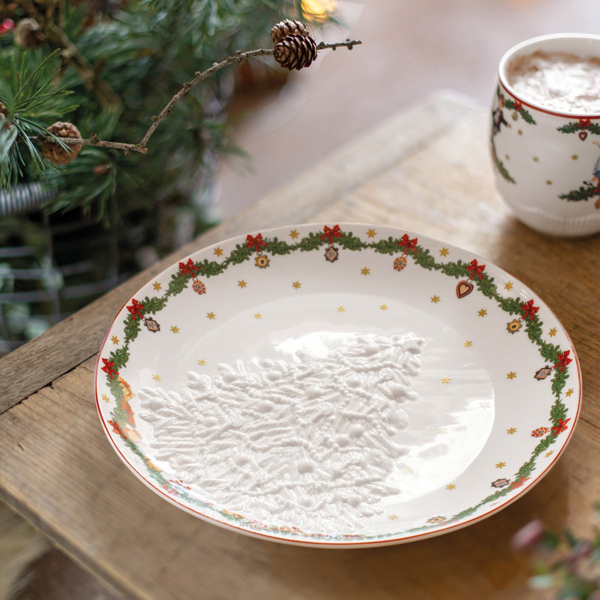 Coupe Avec Déco Relief Arbre TOY'S FANTASY multicolore, VILLEROY & BOCH