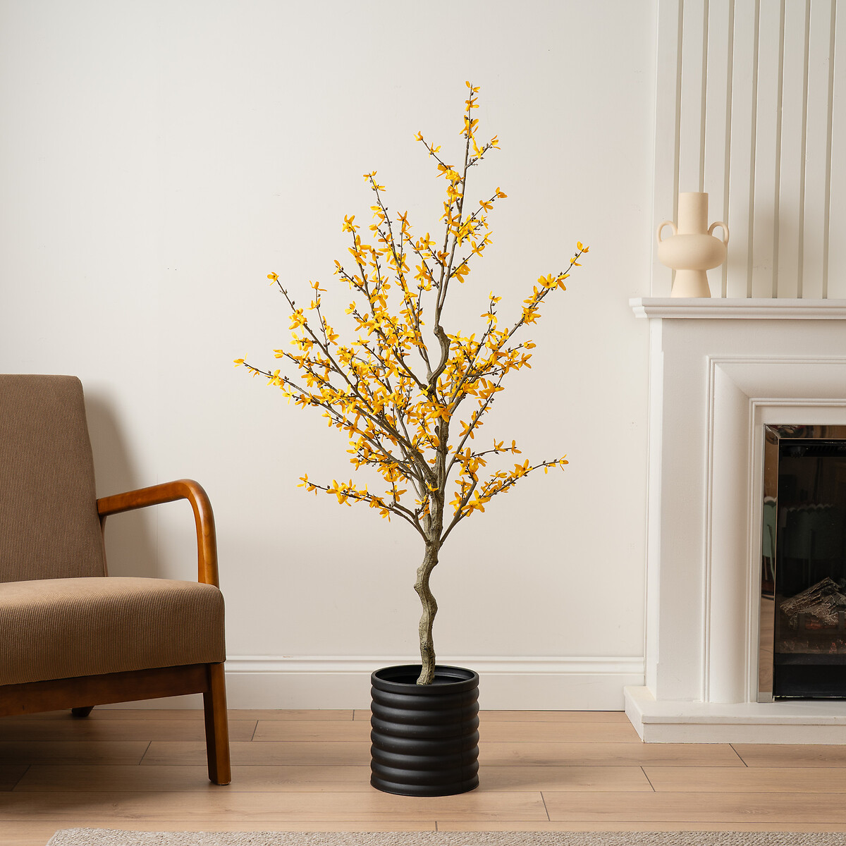 132cm Artificial Forsythia Tree yellow, SO'HOME