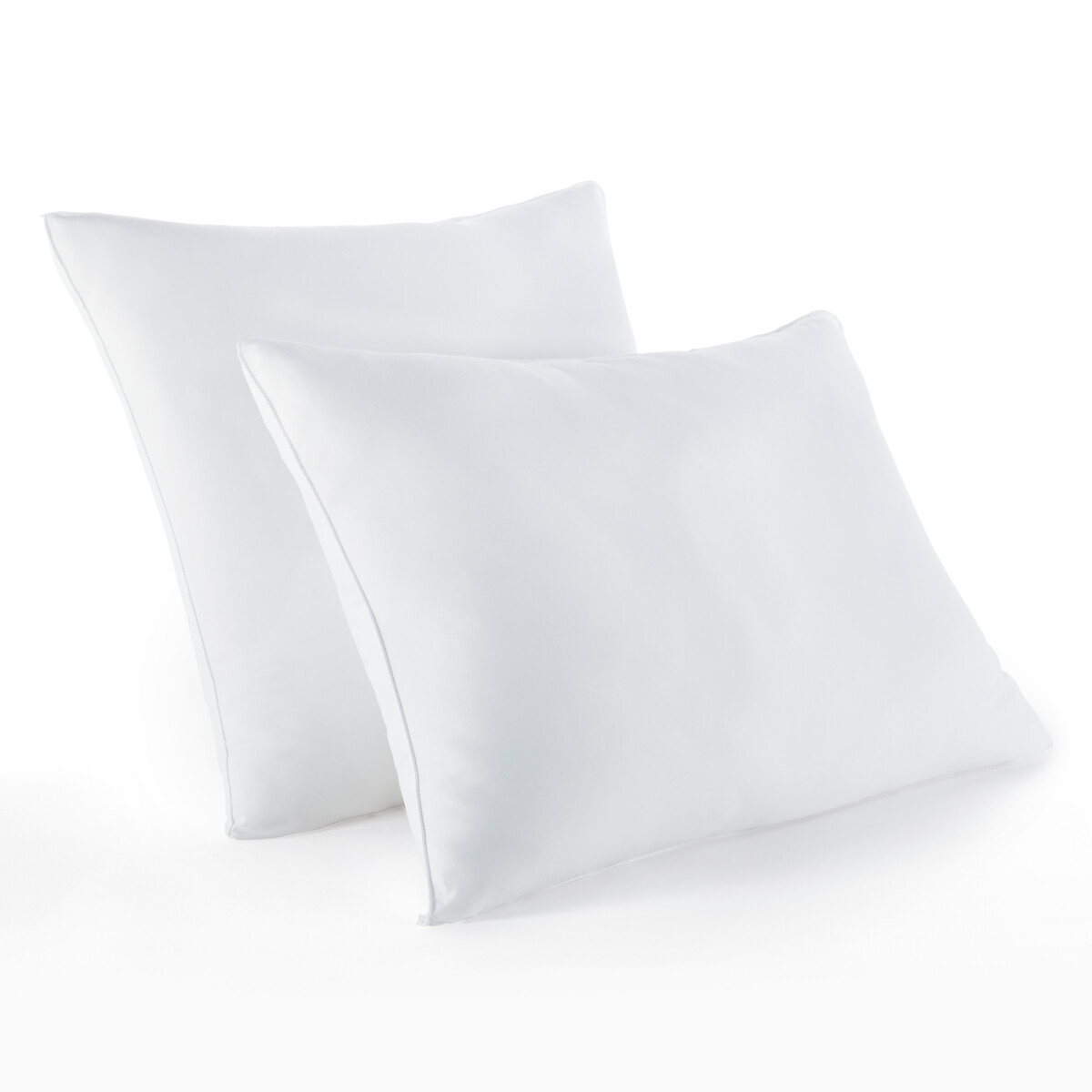 Oreiller moelleux 100% coton blanc, LA REDOUTE INTERIEURS