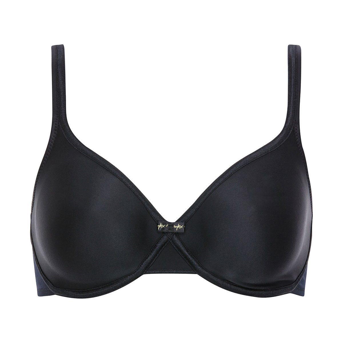 Soutien-gorge emboîtant avec armatures Cœur Croisé Satiné noir, PLAYTEX