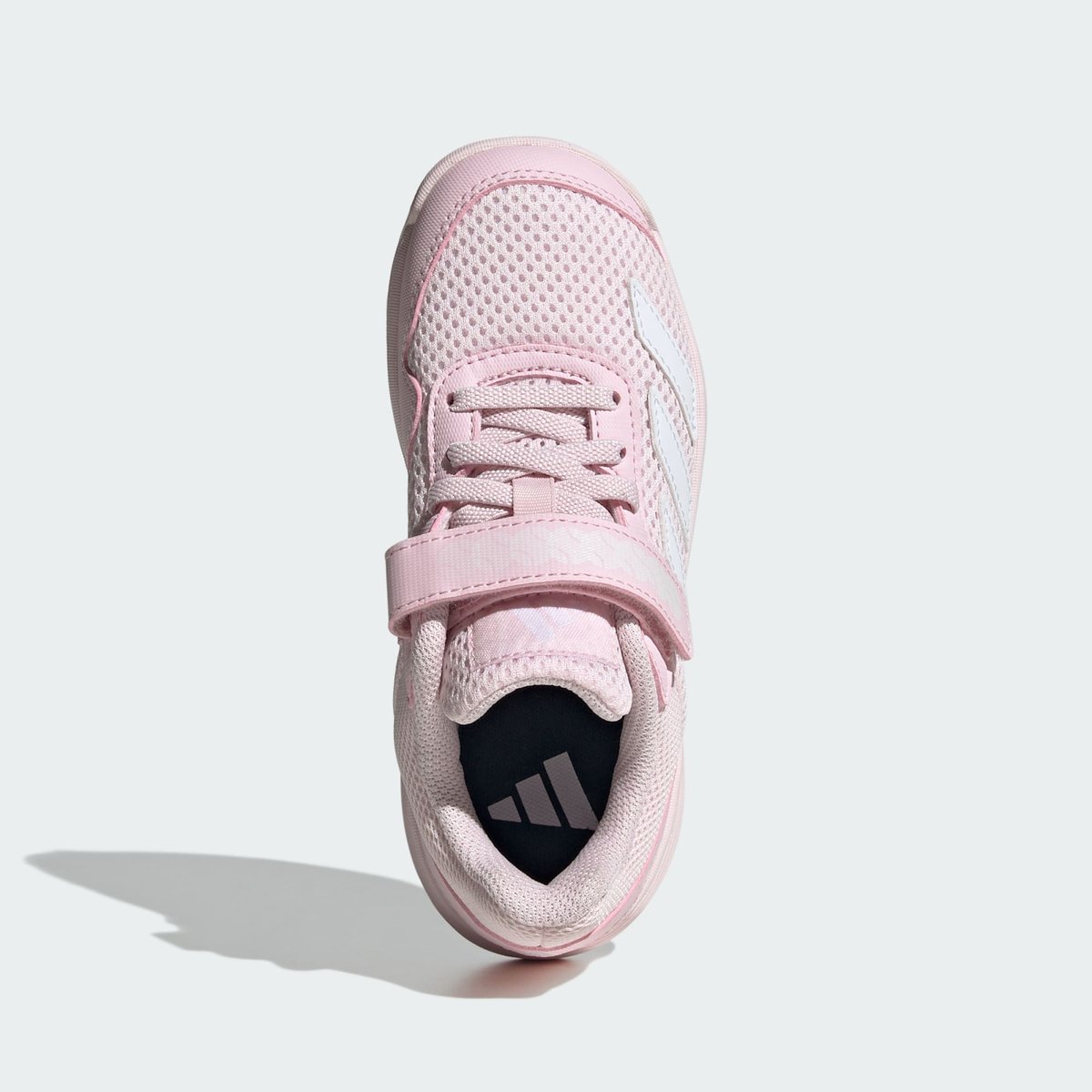 Chaussure De Tennis À Scratch Courtflash Enfants Chaussure De Tennis À Scratch Courtflash Enfants distilled pink / cloud white / distilled pink, adidas Performance
