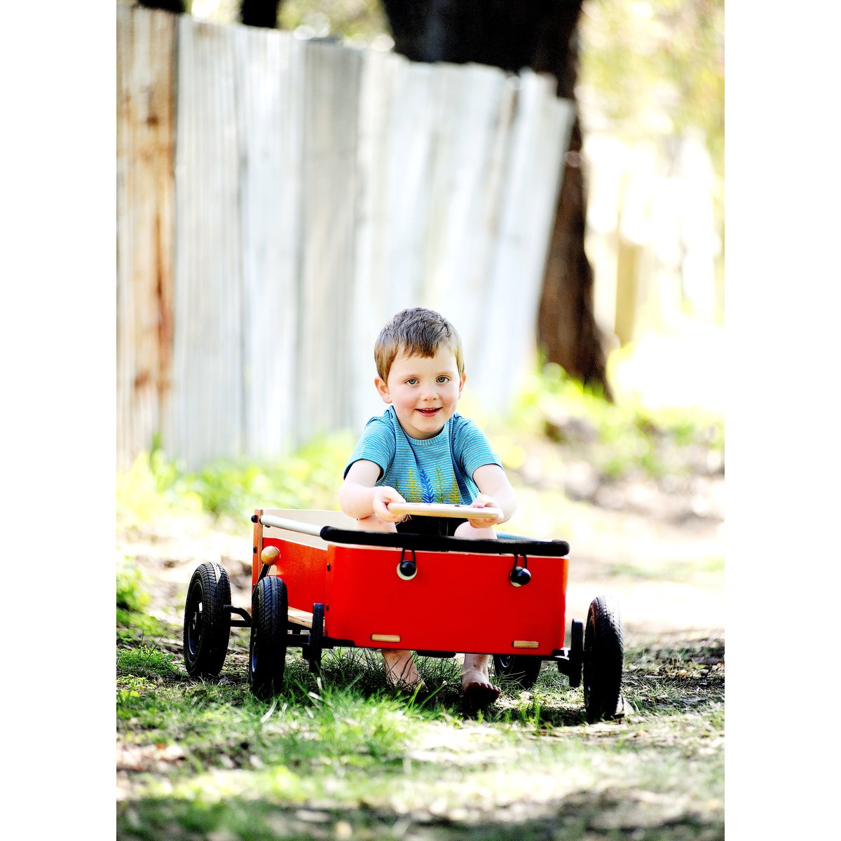 Chariot Wishbone Wagon 3 en 1 rouge, WISHBONE DESIGN STUDIO