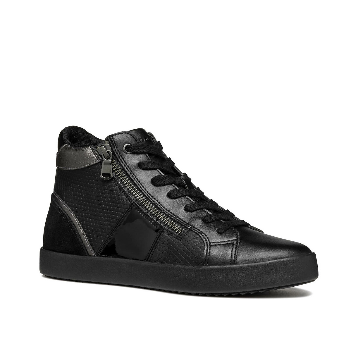 Baskets montantes respirantes Blomiee noir, GEOX
