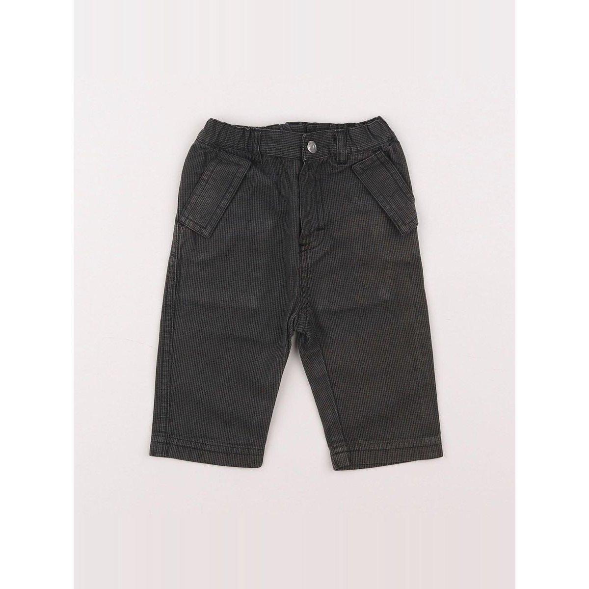 Pantalon - Très bon état gris, noir, PETIT BATEAU