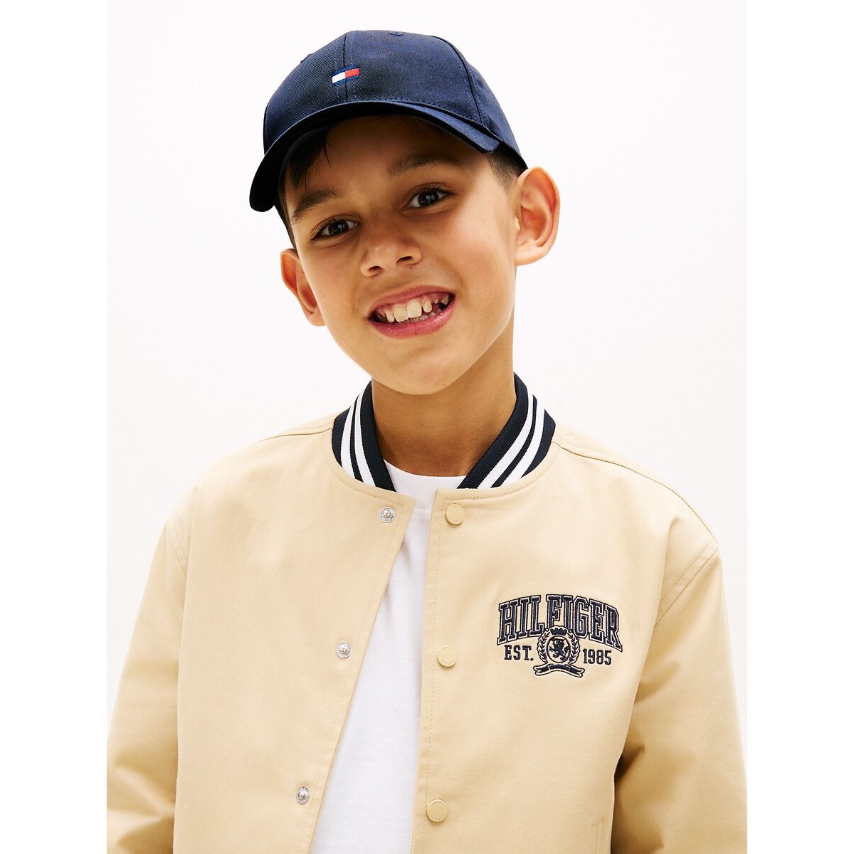 Berretto junior blu marino, TOMMY HILFIGER