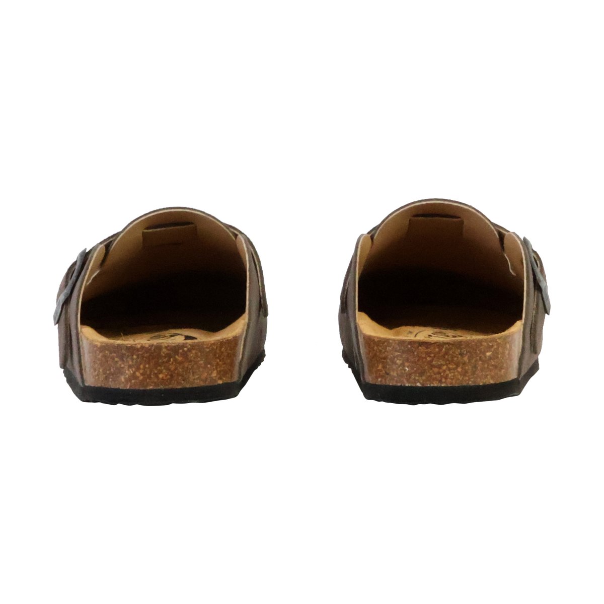 Mules Cuir Blogg castore, PLAKTON