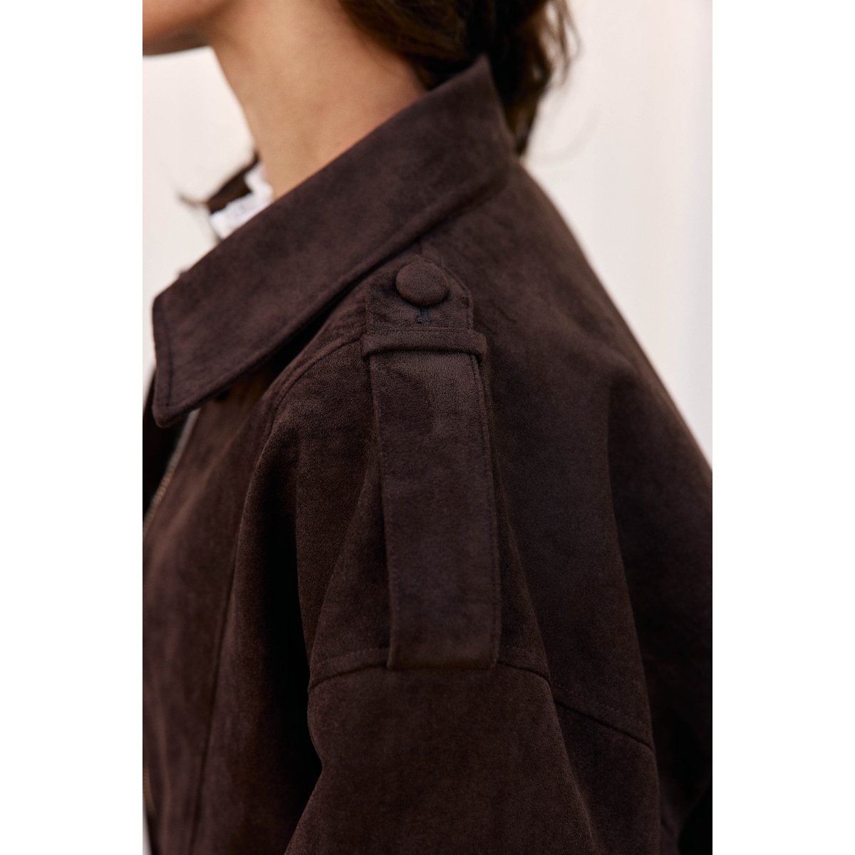 VESTE uni VECK 16-marron, LA PETITE ETOILE