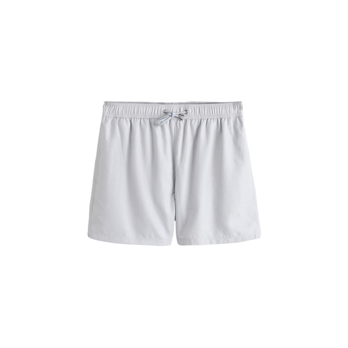 Short de bain 12 cm à motif n. premium gris, NEXT