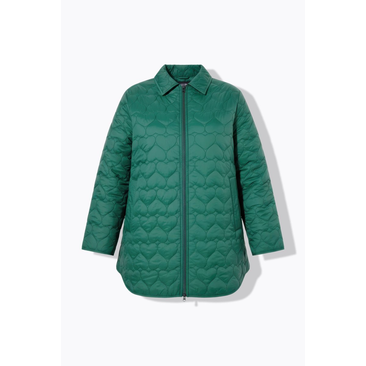 Manteau matelassé court, coupe Loose vert foncé, STUDIO UNTOLD