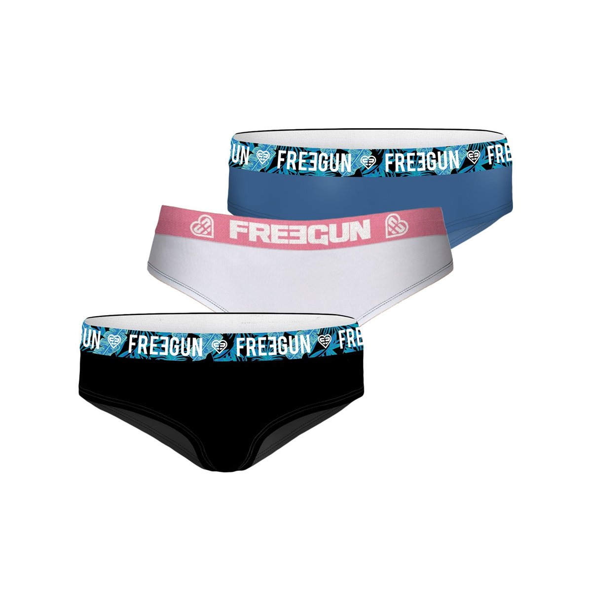 Lot De 3 Culottes Surprise Coton aléatoire, FREEGUN