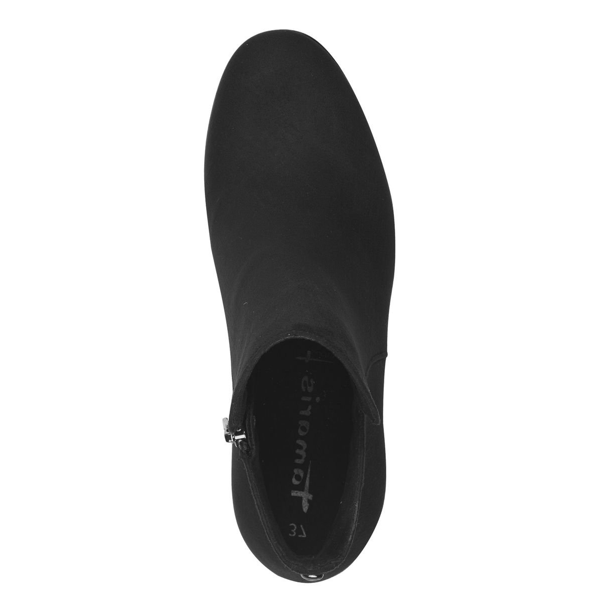 Bottine talon bloc noir, TAMARIS