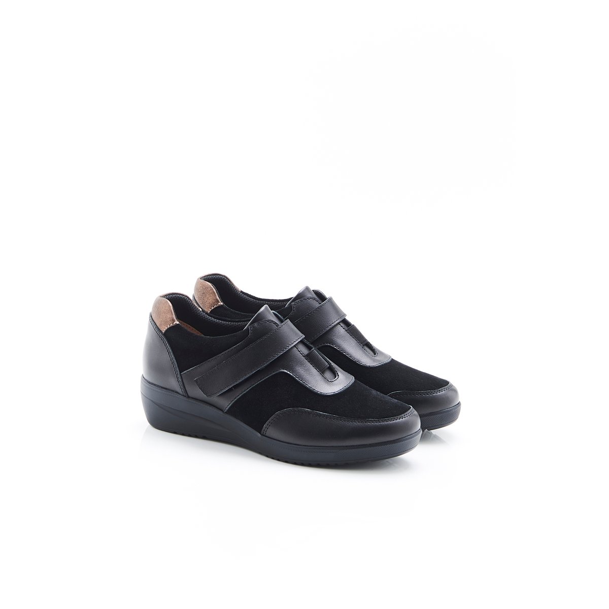 Derbies compensés à scratch Amortyl noir, DAMART