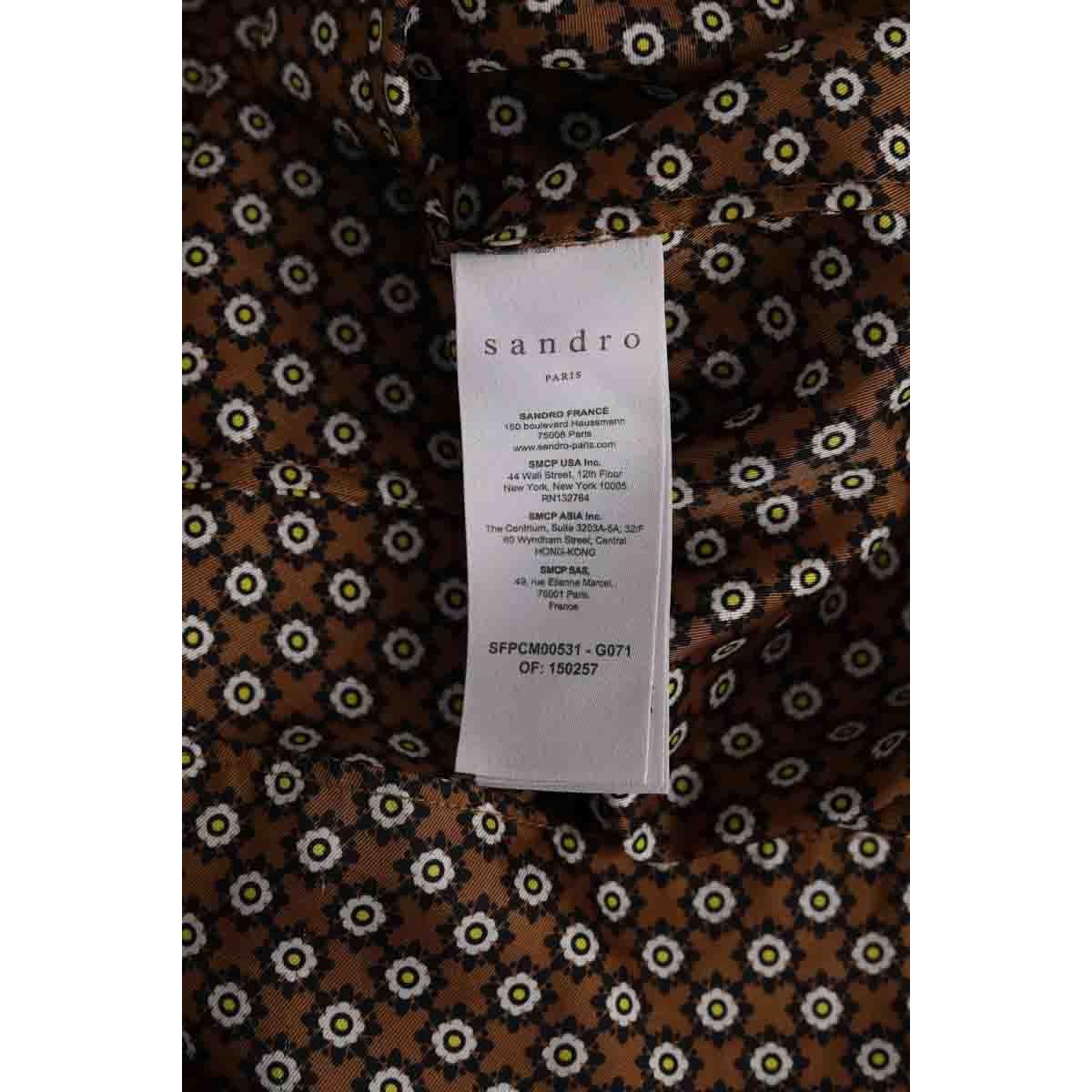 Blouse - Très Bon État marron, SANDRO