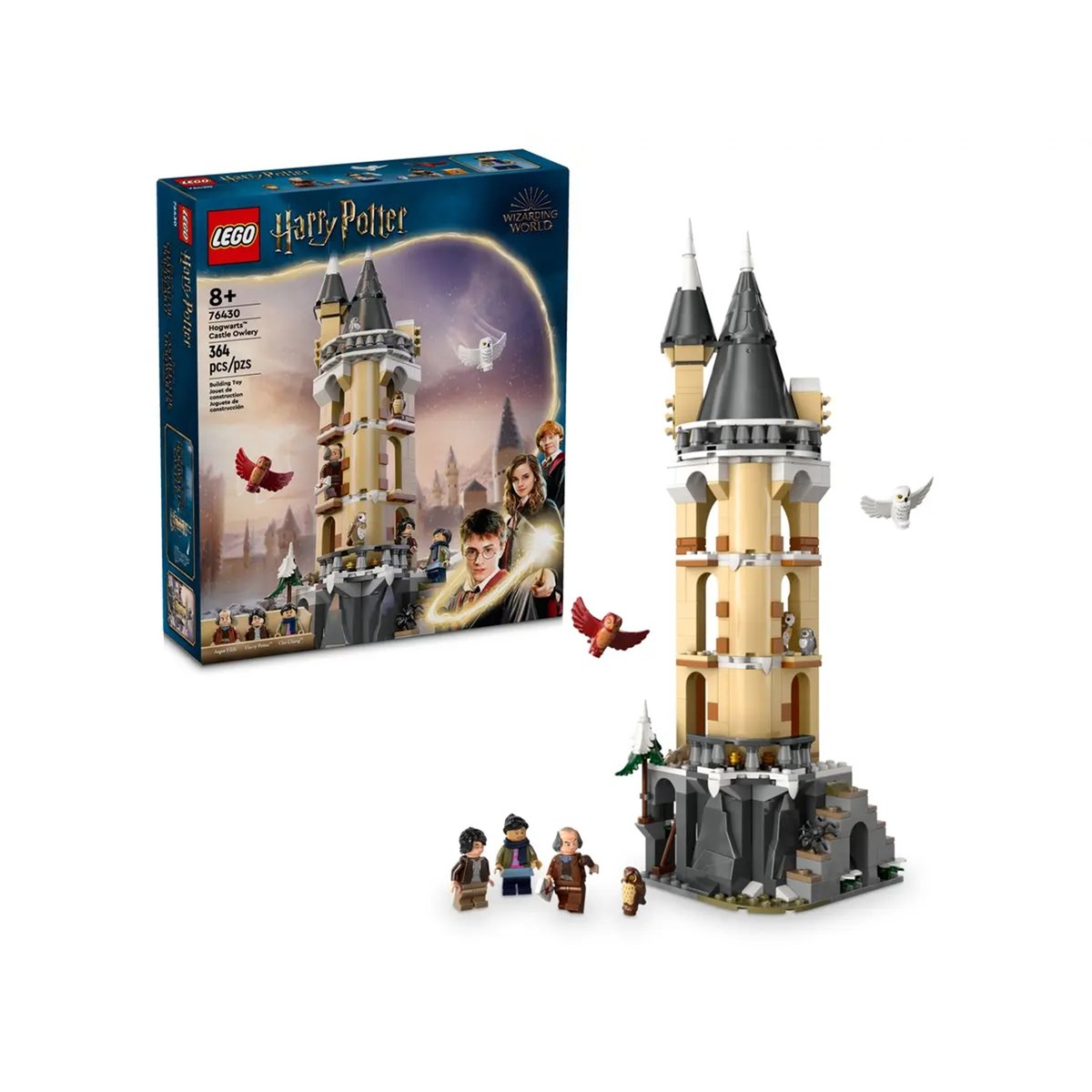LEGO Harry Potter - La volière magique du château de Poudlard - 76430 multicolore, LEGO