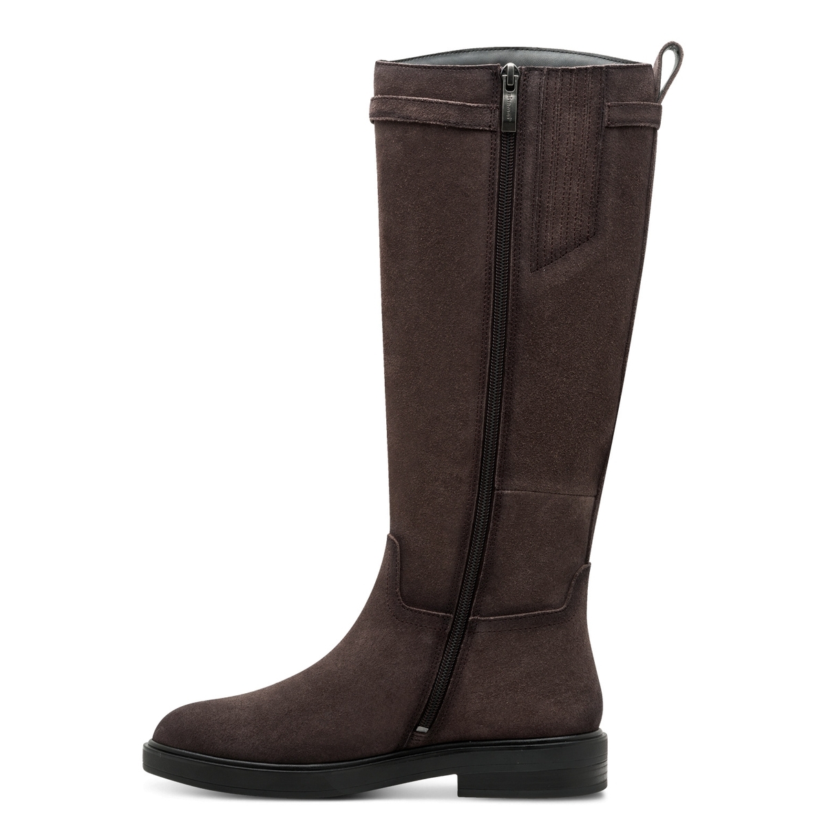 Bottes en cuir marron, TAMARIS