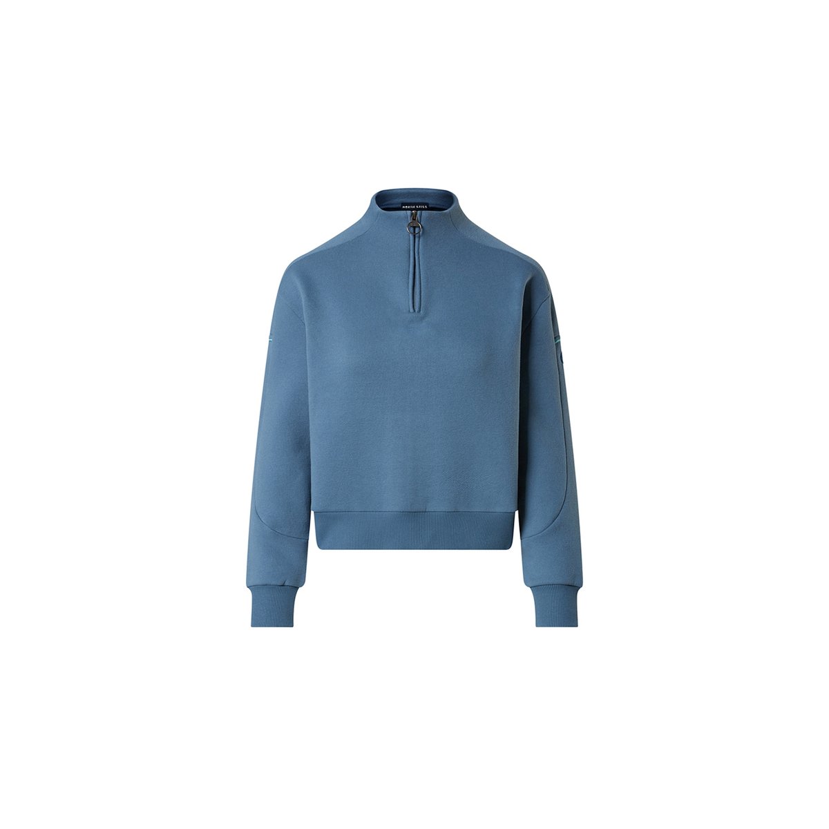 Sweat-shirt demi-zip bleu nuit, NORTH SAILS