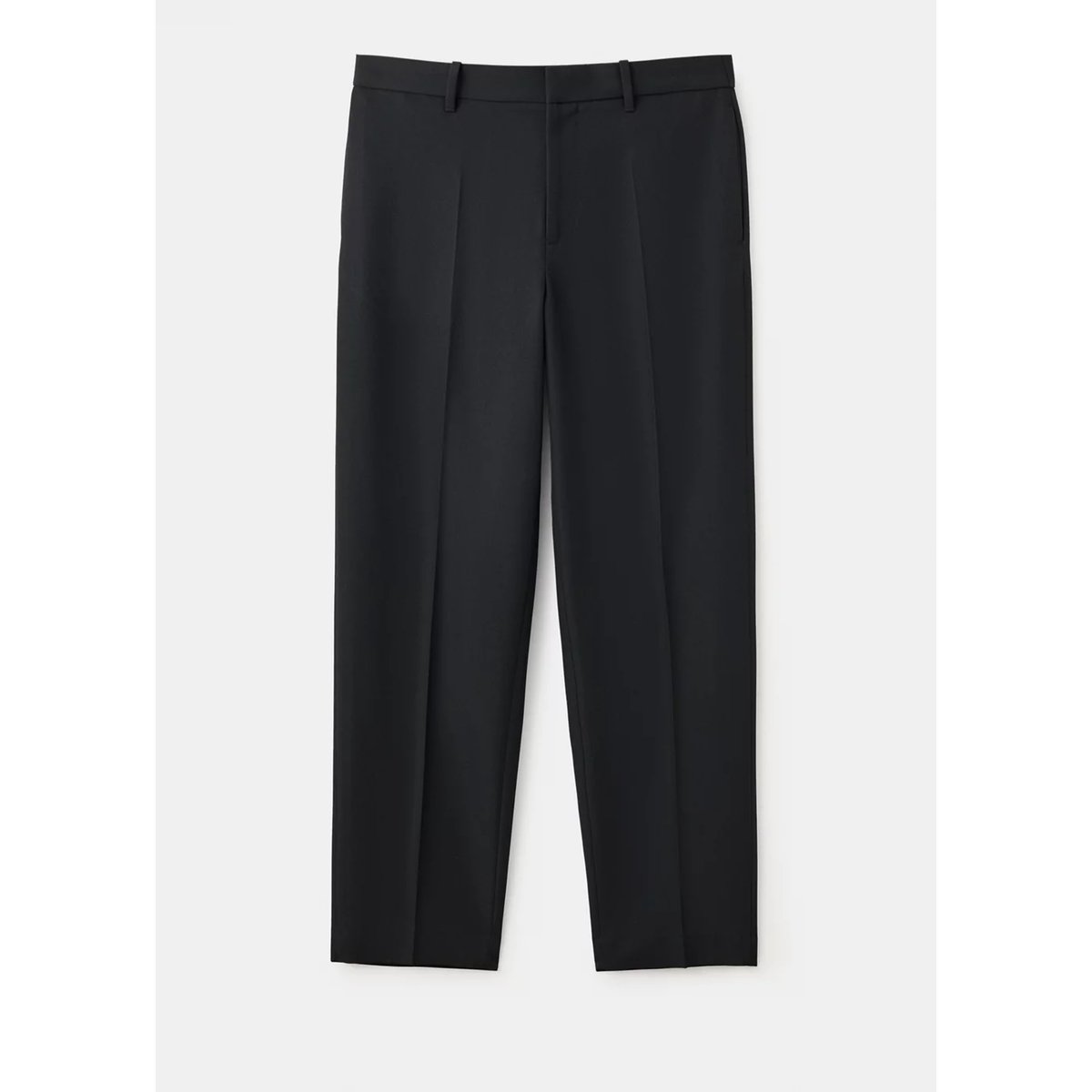 Pantalon relaxed-fit noir, MANGO MAN