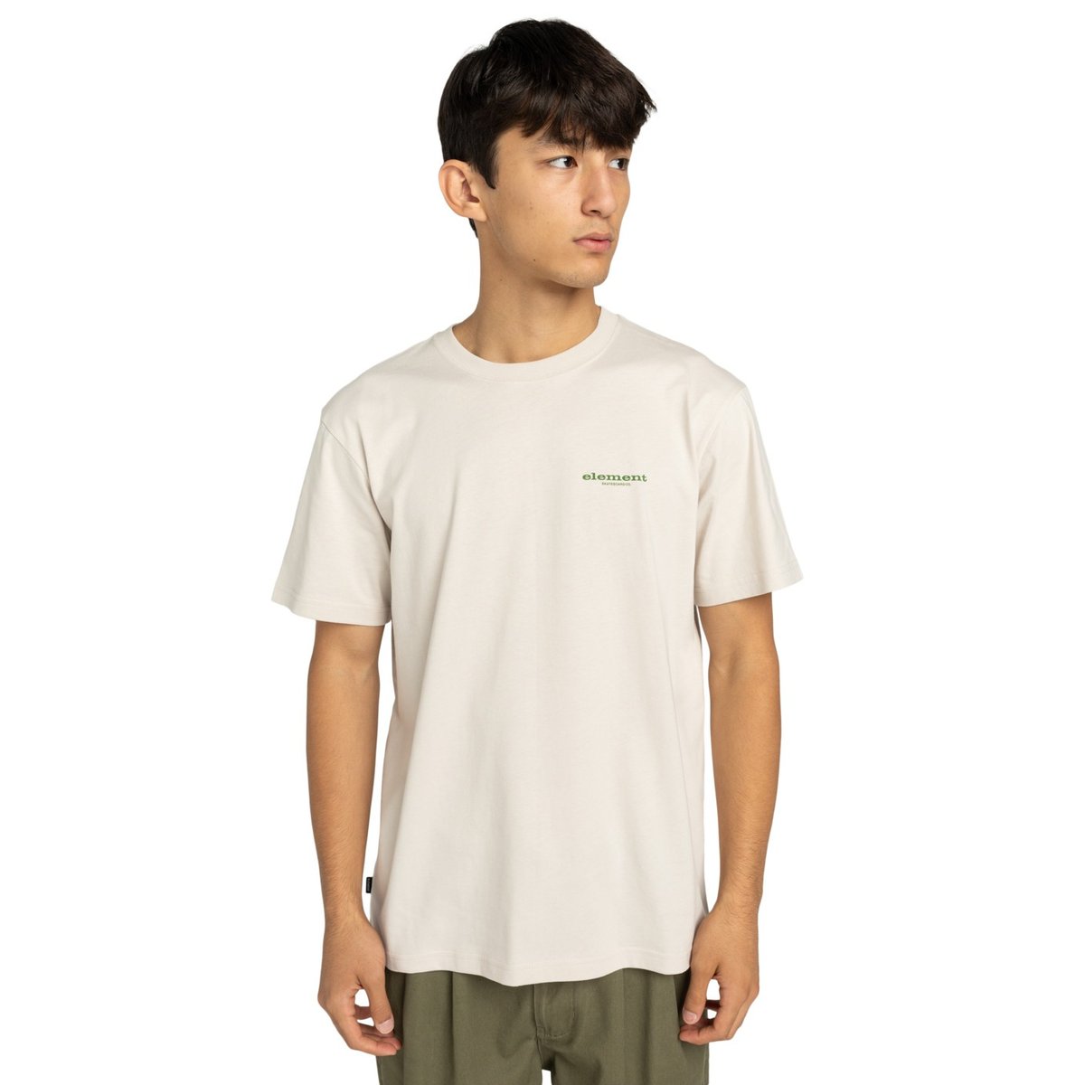 T-shirt à manches courtes BIGFOOT TREES beige oat milk, ELEMENT
