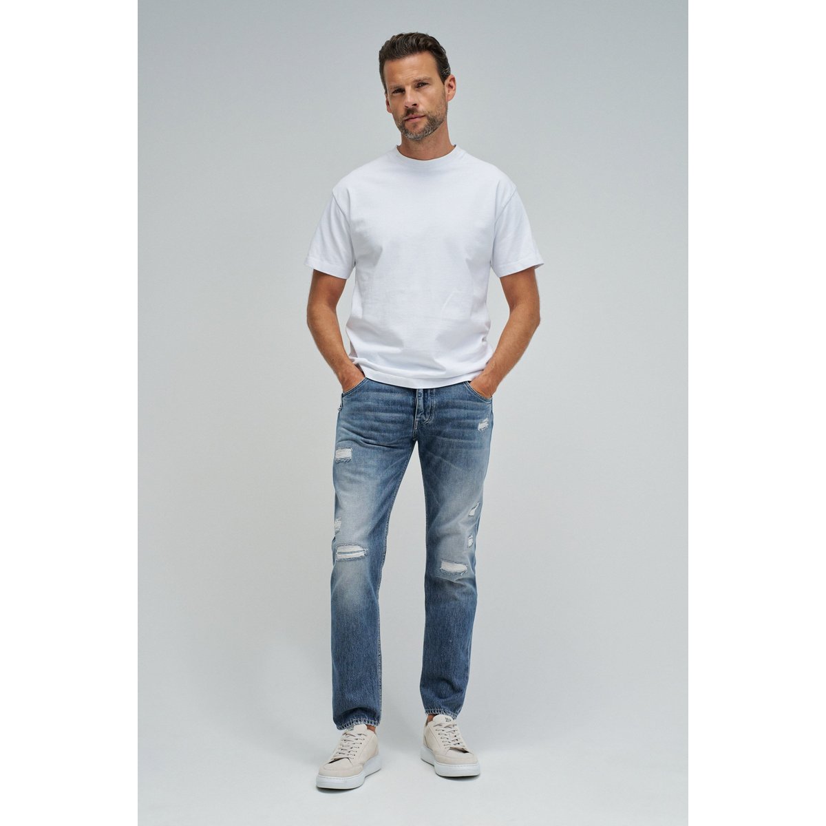 JEAN REGULAR FIT CRAFT SERIES bleu denim, SALSA JEANS