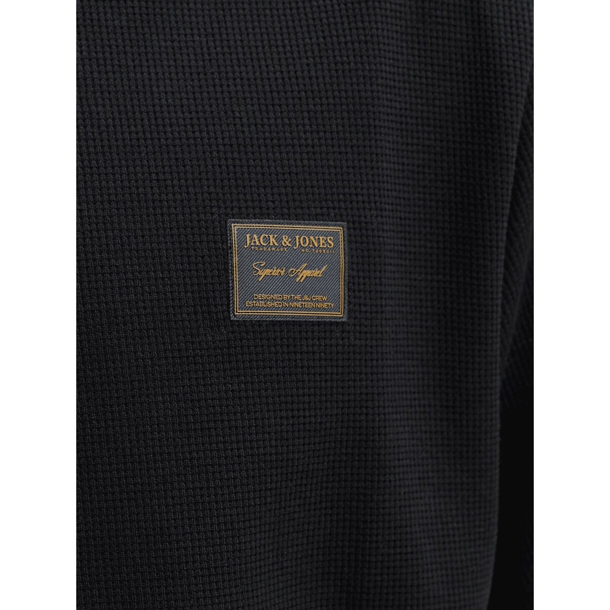 T-shirt manches courtes noir, JACK & JONES