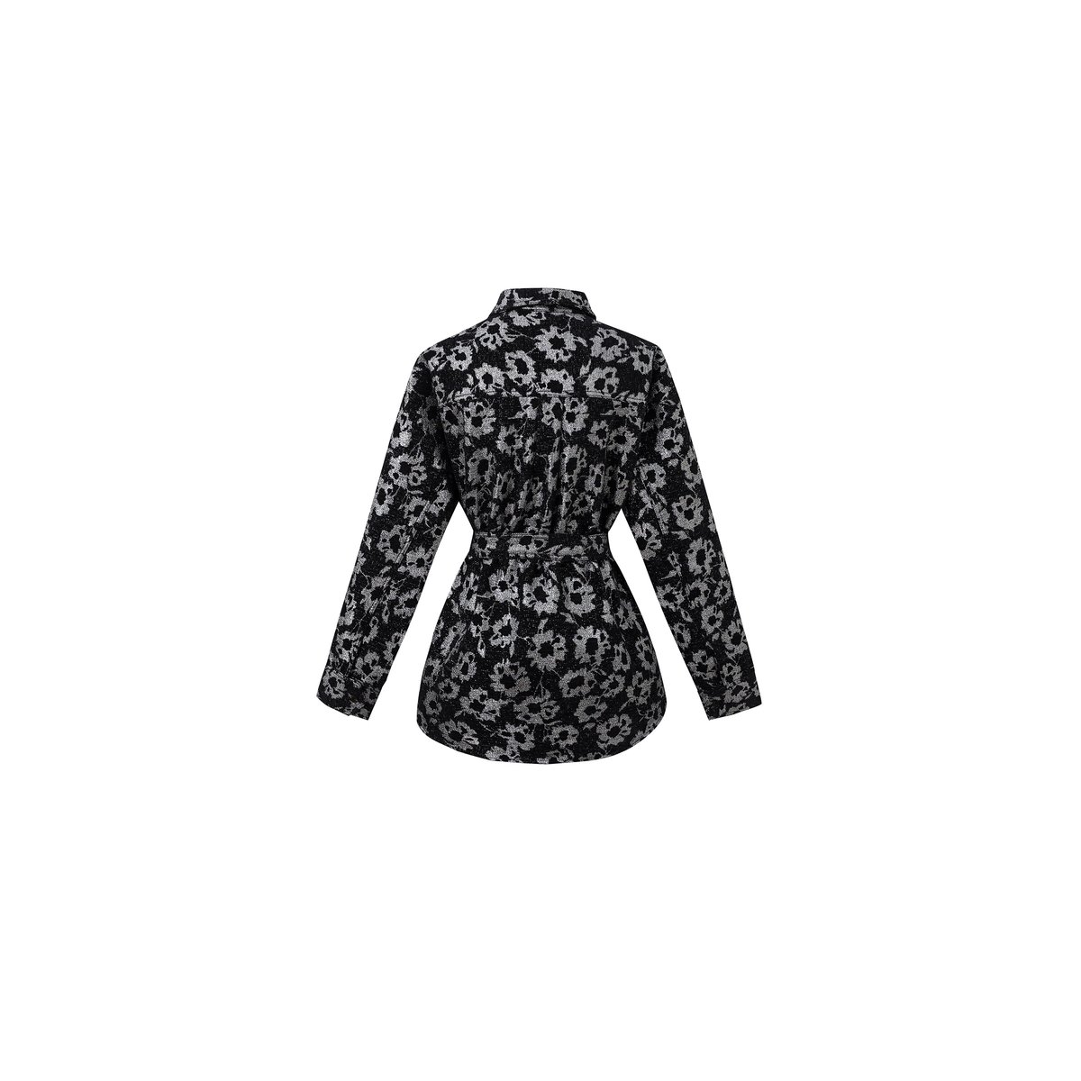 Chemise en coton GIUNI noir, FRNCH