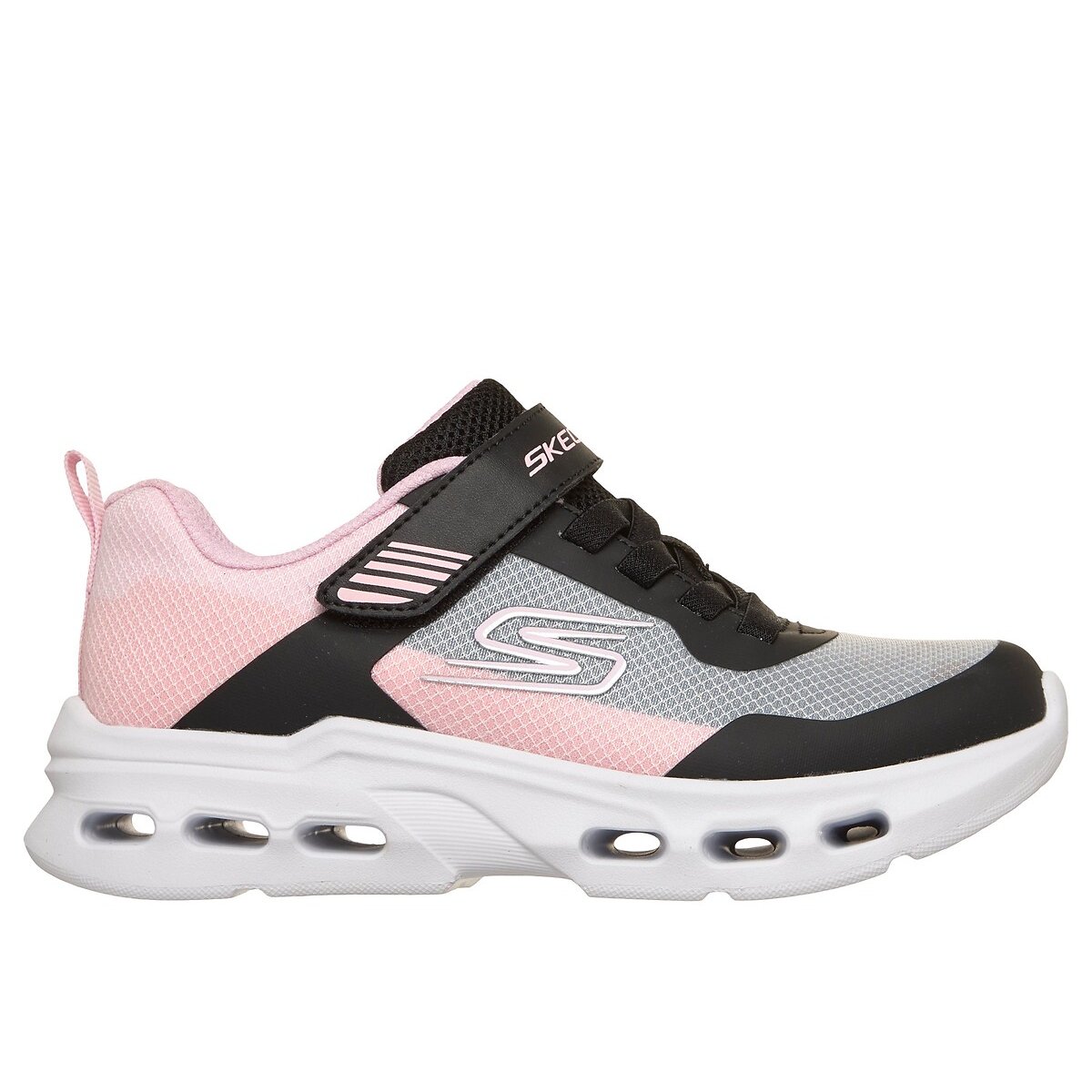 Baskets Glide-Step Drift rose/gris/noir, SKECHERS