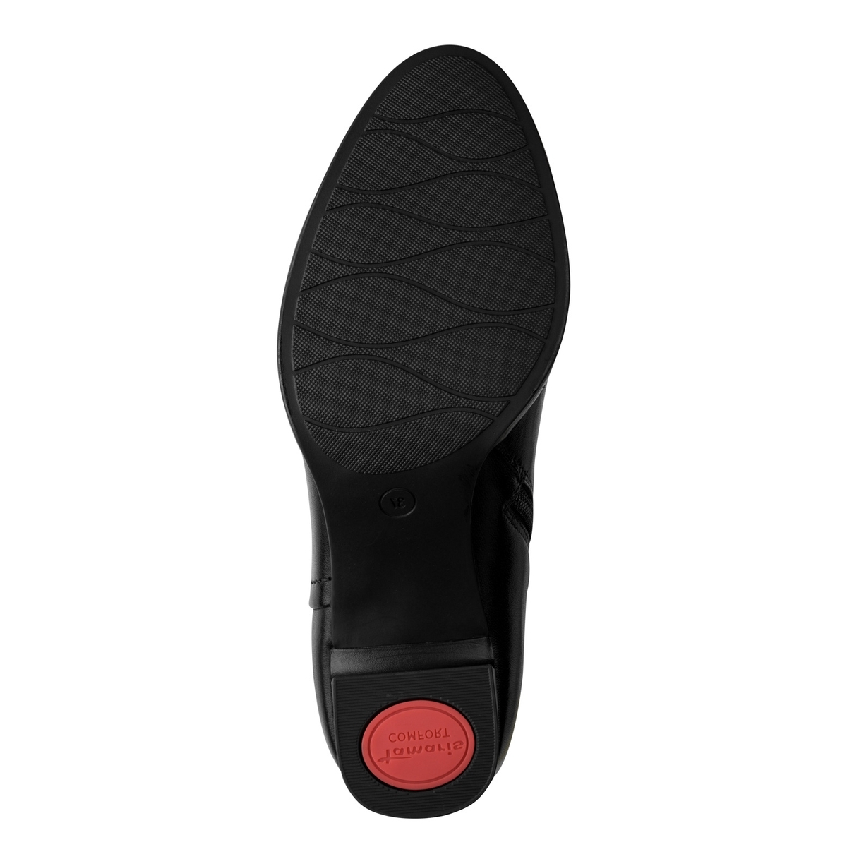 Bottes talon bloc noir, TAMARIS