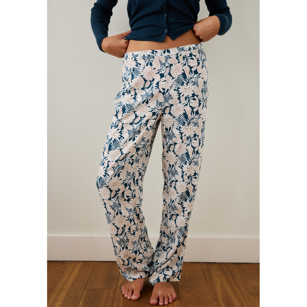 Pantalon Emma bleu, VARIANCE
