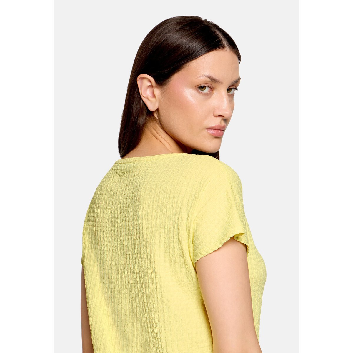 T-Shirt avec structure à encolure bateau limelight, BETTY BARCLAY
