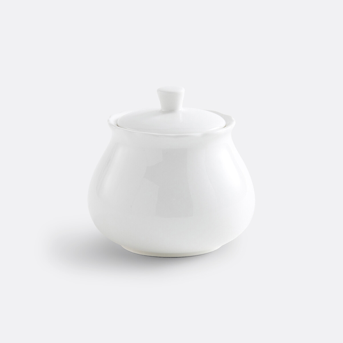 Sucrier en porcelaine, Hirène blanc, LA REDOUTE INTERIEURS