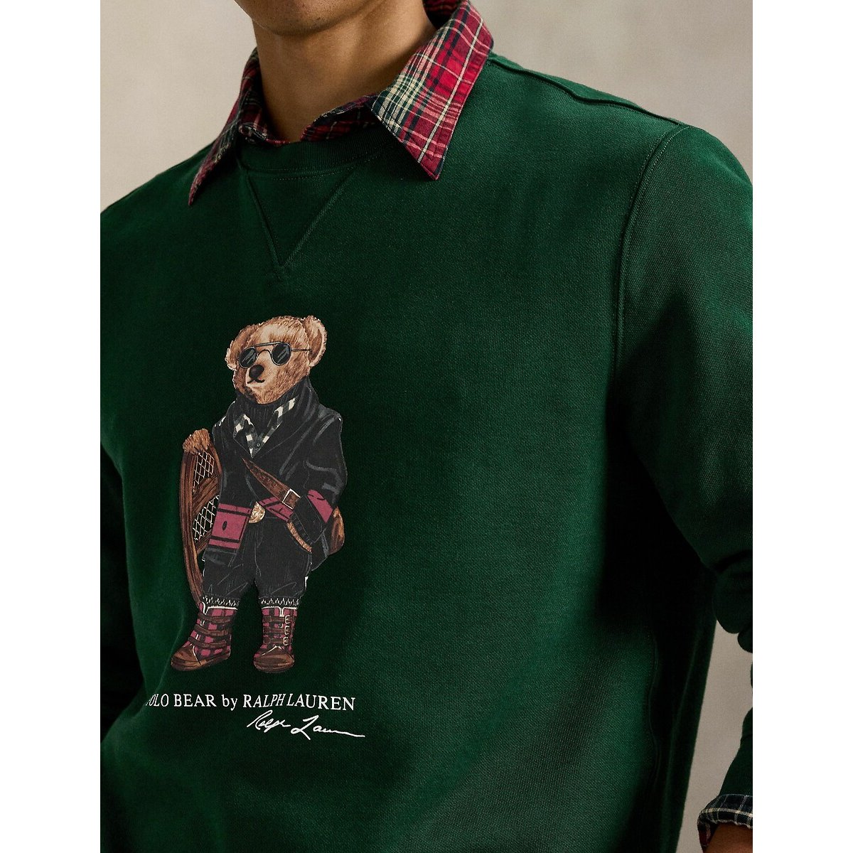 Polo Bear Fleece Sweatshirt dark green, POLO RALPH LAUREN