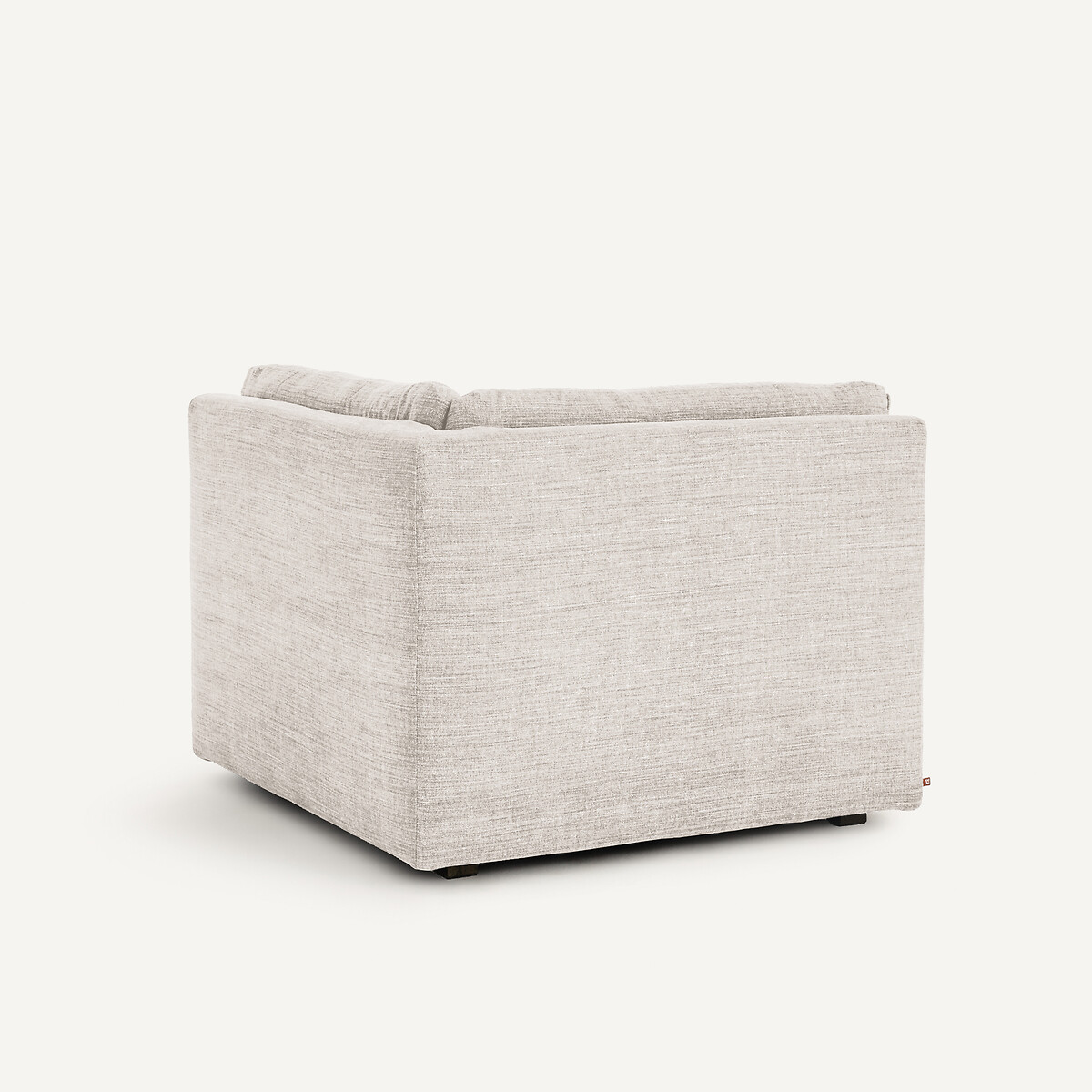Eckteil 90°, modulierbar, aus Baumwolle und Leinen, GIULIANO beige, AM.PM