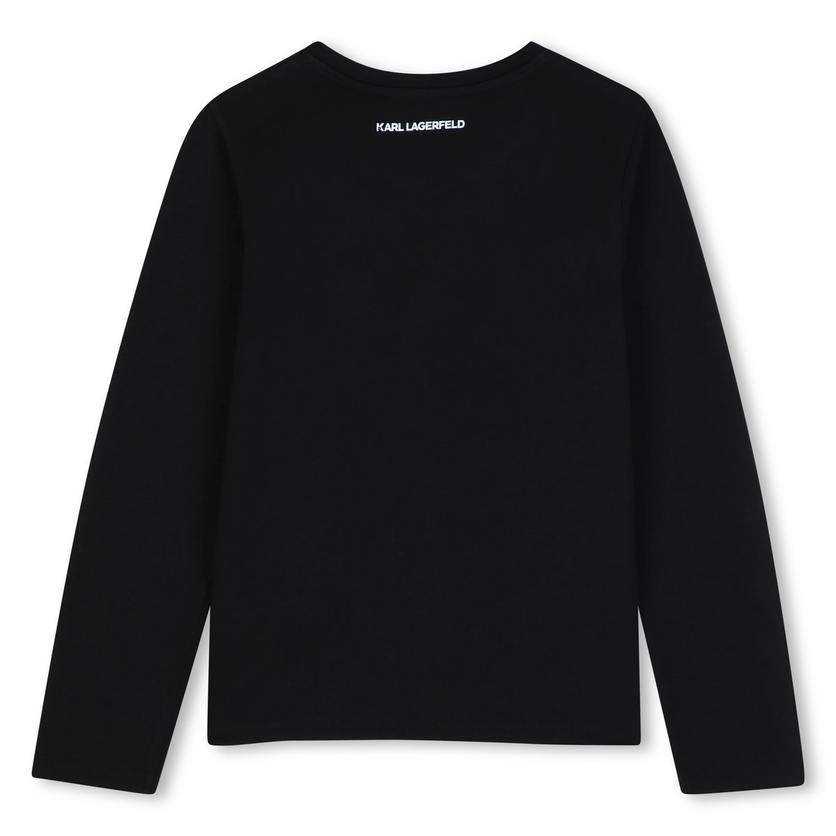 Tee-shirt manches longues black, KARL LAGERFELD KIDS