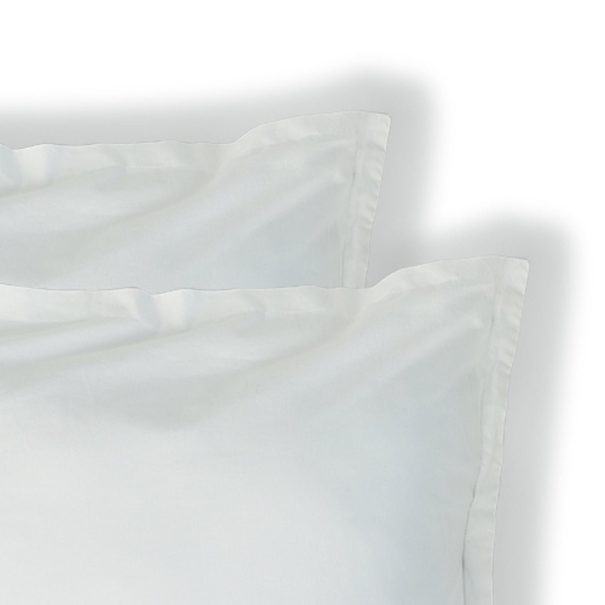 Taie d'oreiller (x2) percale de coton NINA blanc, FEBRONIE