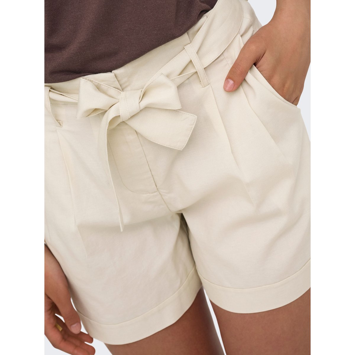 Short De Ville oatmeal 1, ONLY