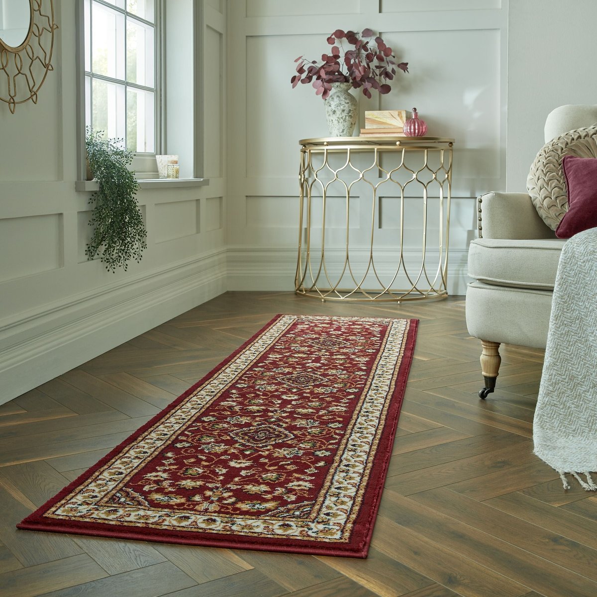 Tapis de couloir ROYAL rouge, FLAIR RUGS