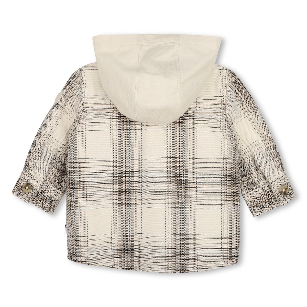 Chemise à carreaux ivory, BOSS KIDSWEAR