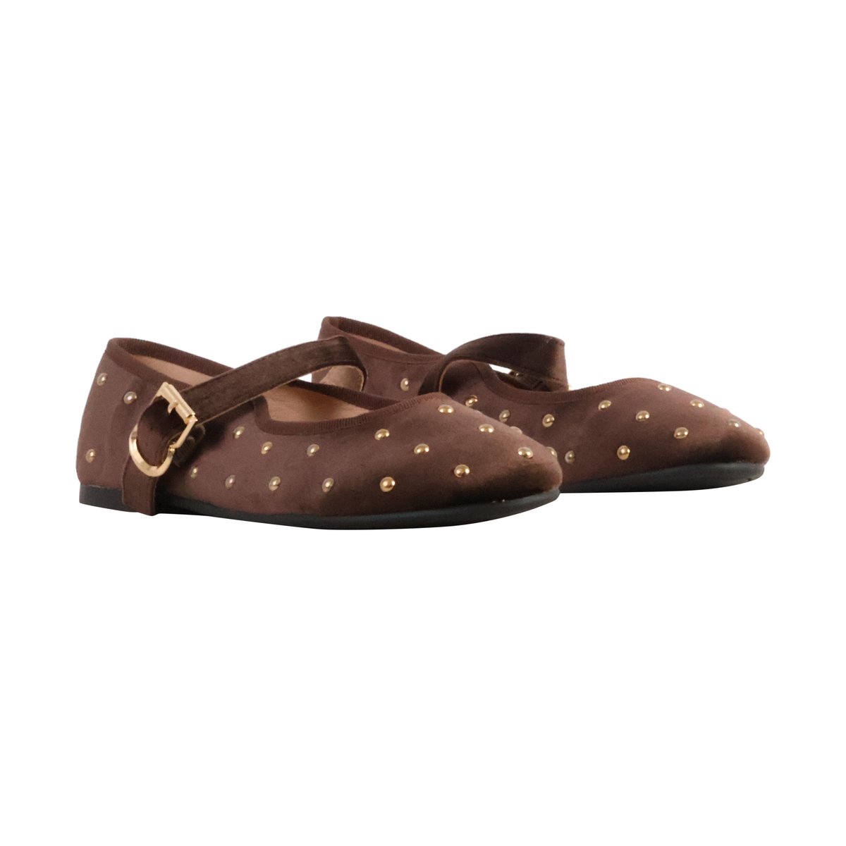 Ballerine à Brides marron, ENZA NUCCI