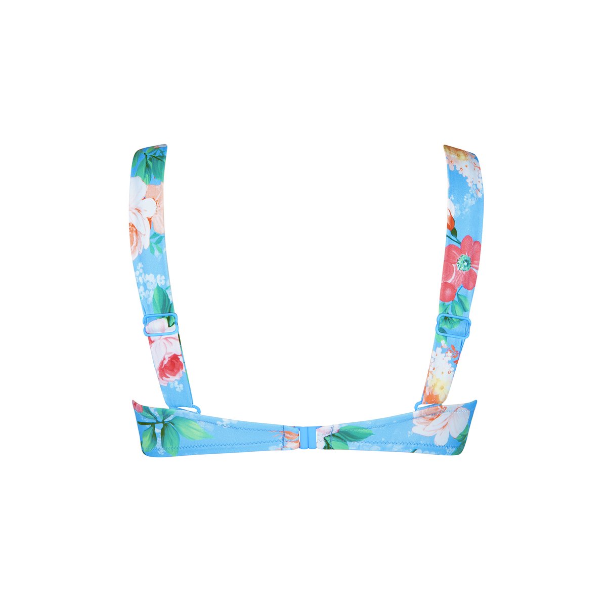 Haut maillot de bain armaturé Manila bleu, LISCA