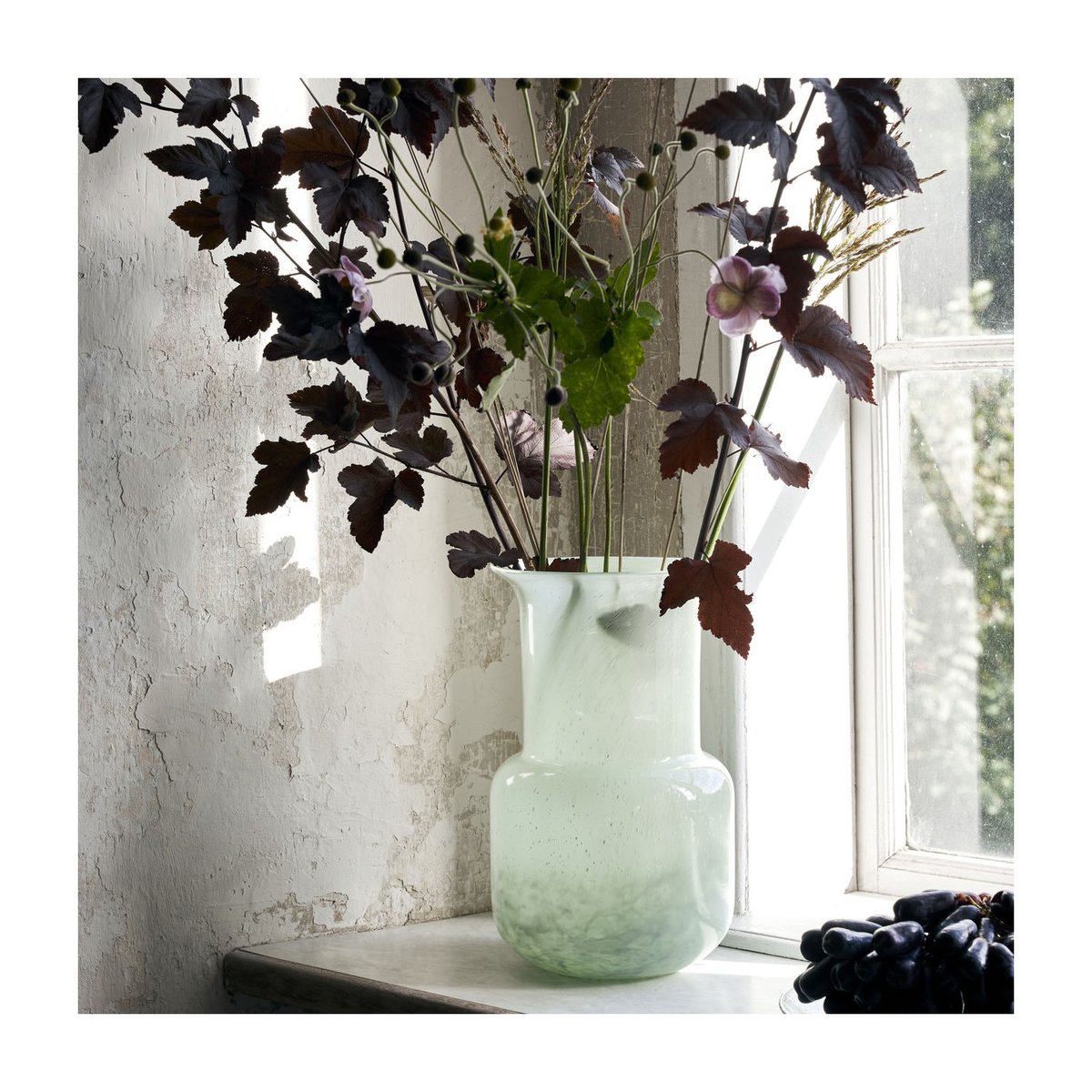 Vase Mint H 29 cm vert, HOUSE DOCTOR