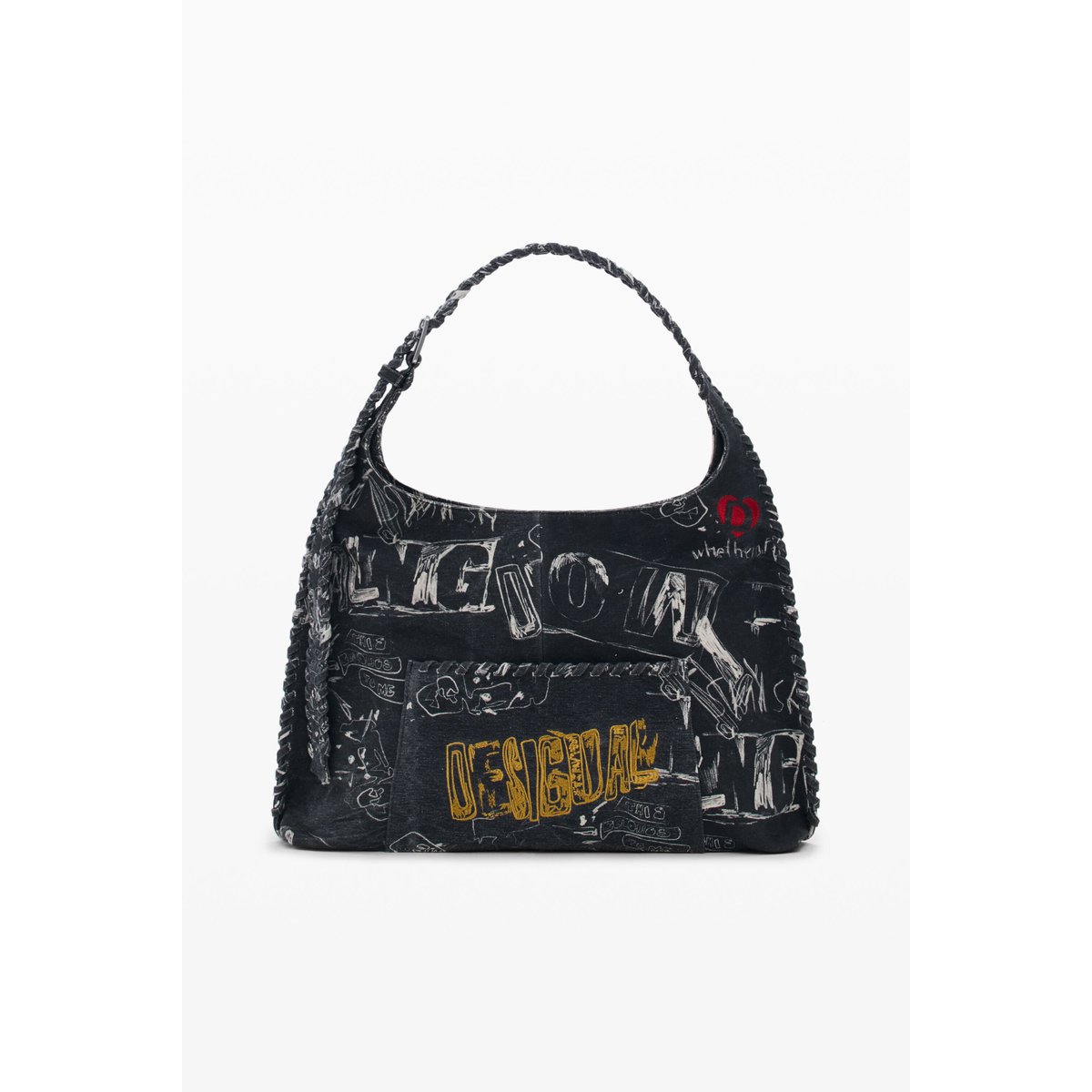 Grand sac arty noir, DESIGUAL