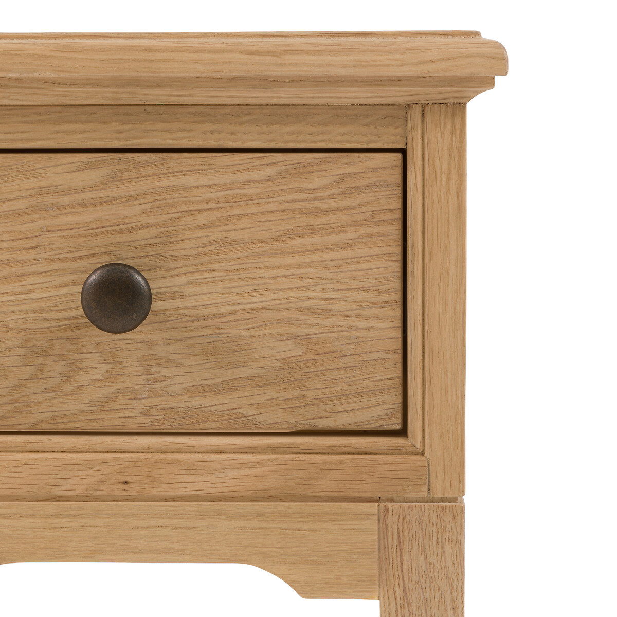 Harriet Oak 1 Drawer Bedside Table light oak wood, SO'HOME