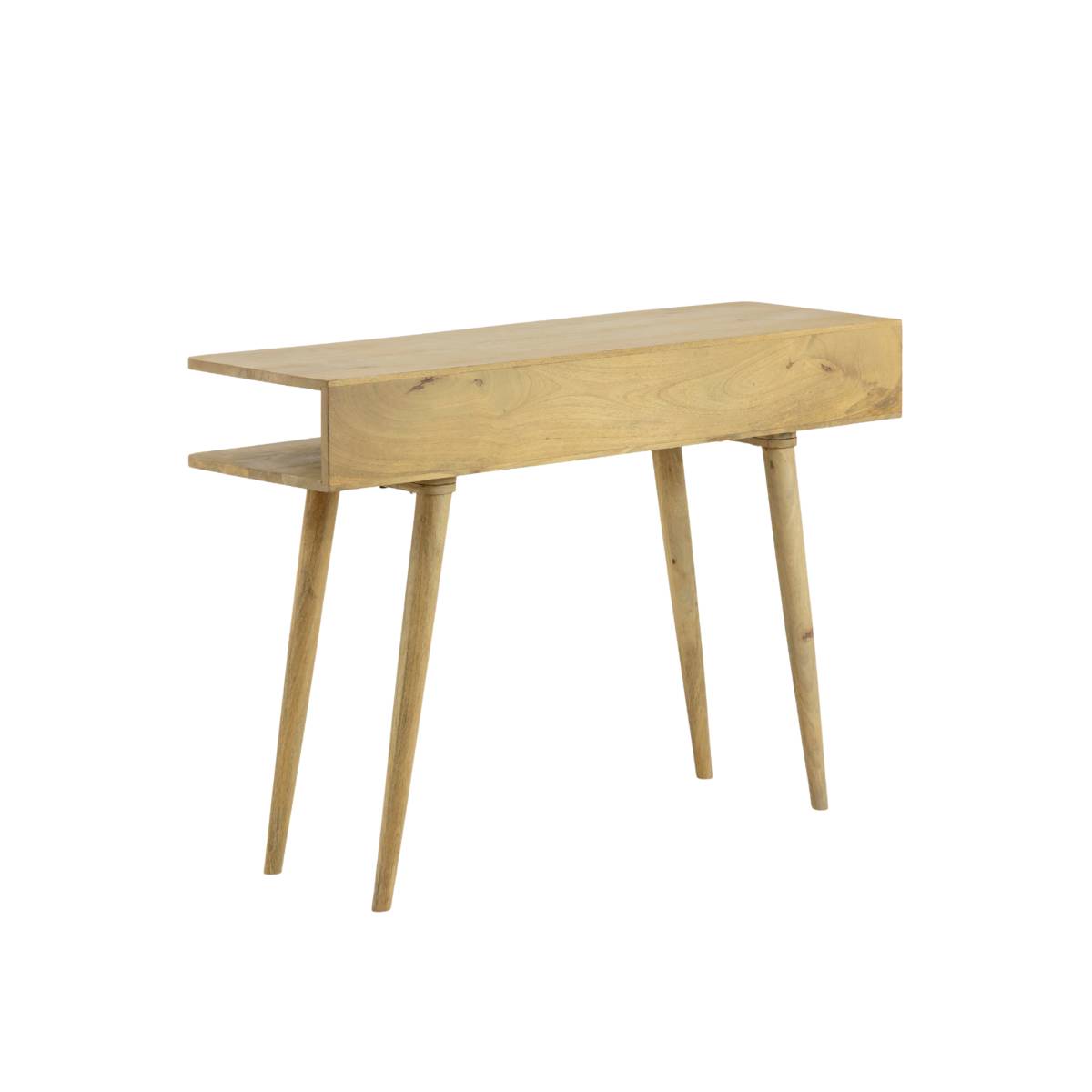 Console en bois de manguier AMARA bois clair, MADE IN MEUBLES 