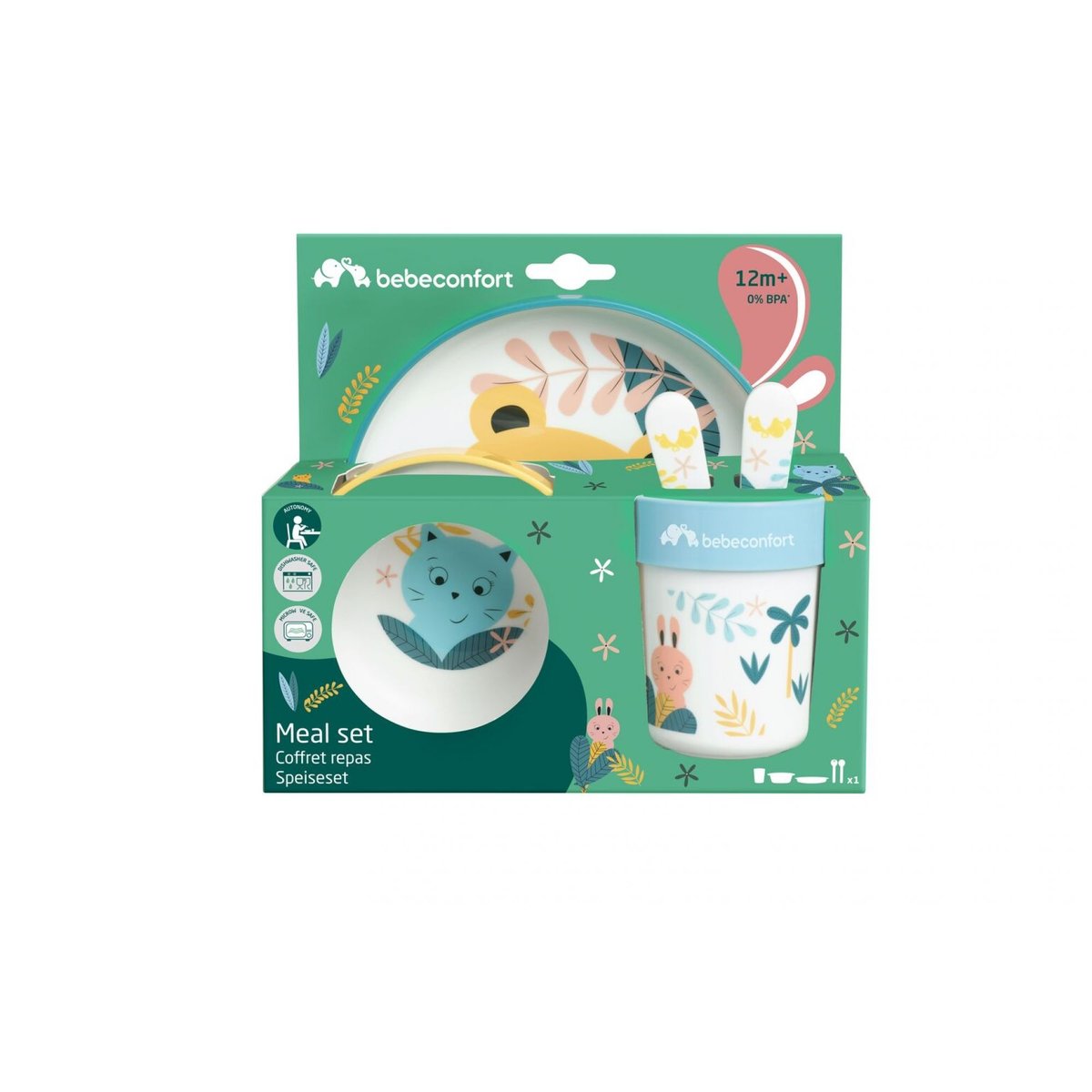 Coffret repas bébé Little Buddies little buddies, BEBECONFORT