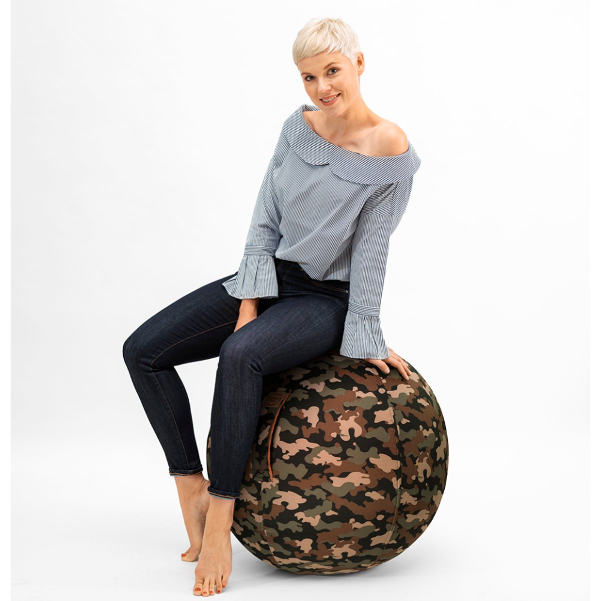 Balle d'assiste SITTING BALL CAMO multicolor, SITTING POINT