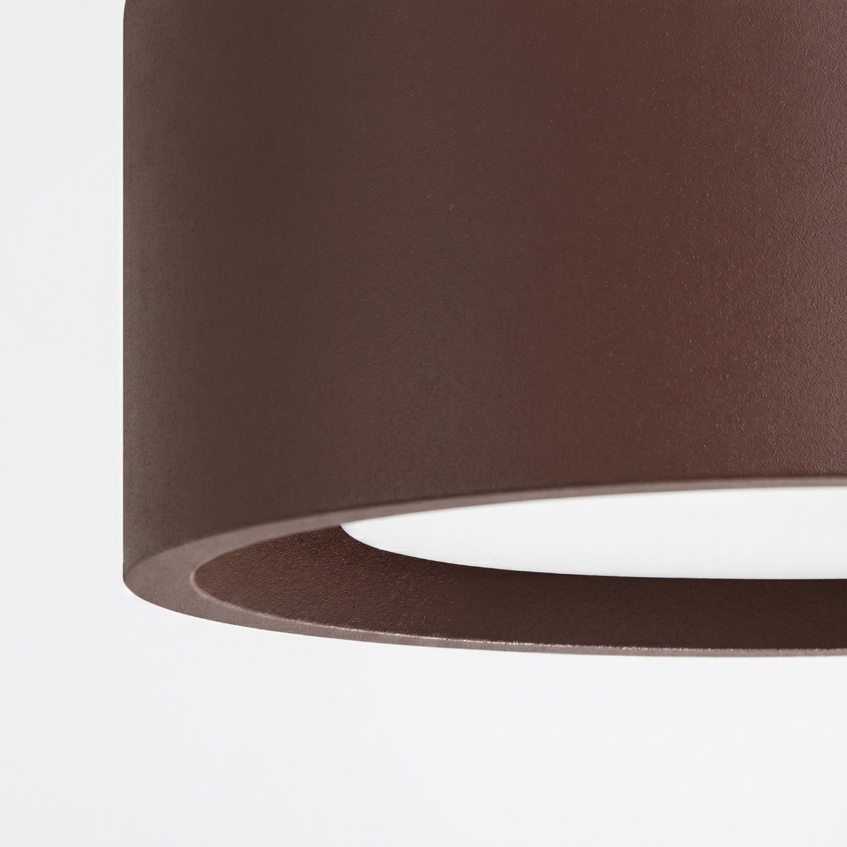 Plafonnier Aluminium Marron Gx53 1 MODO marron, EDEN