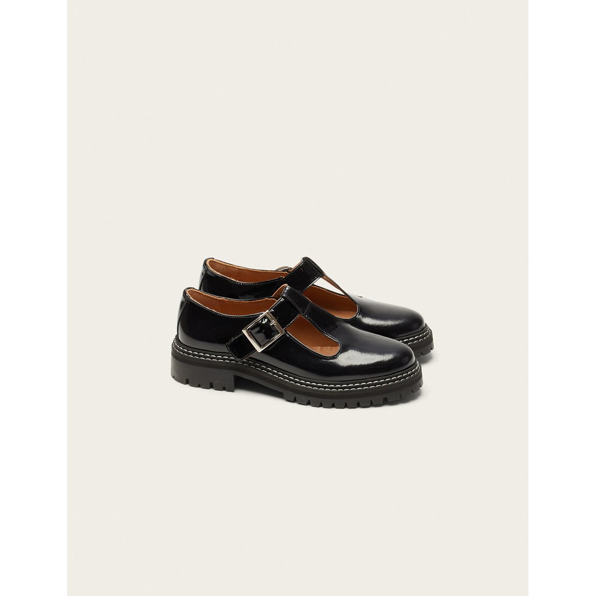 Derbies ROMANE noir, ODAJE