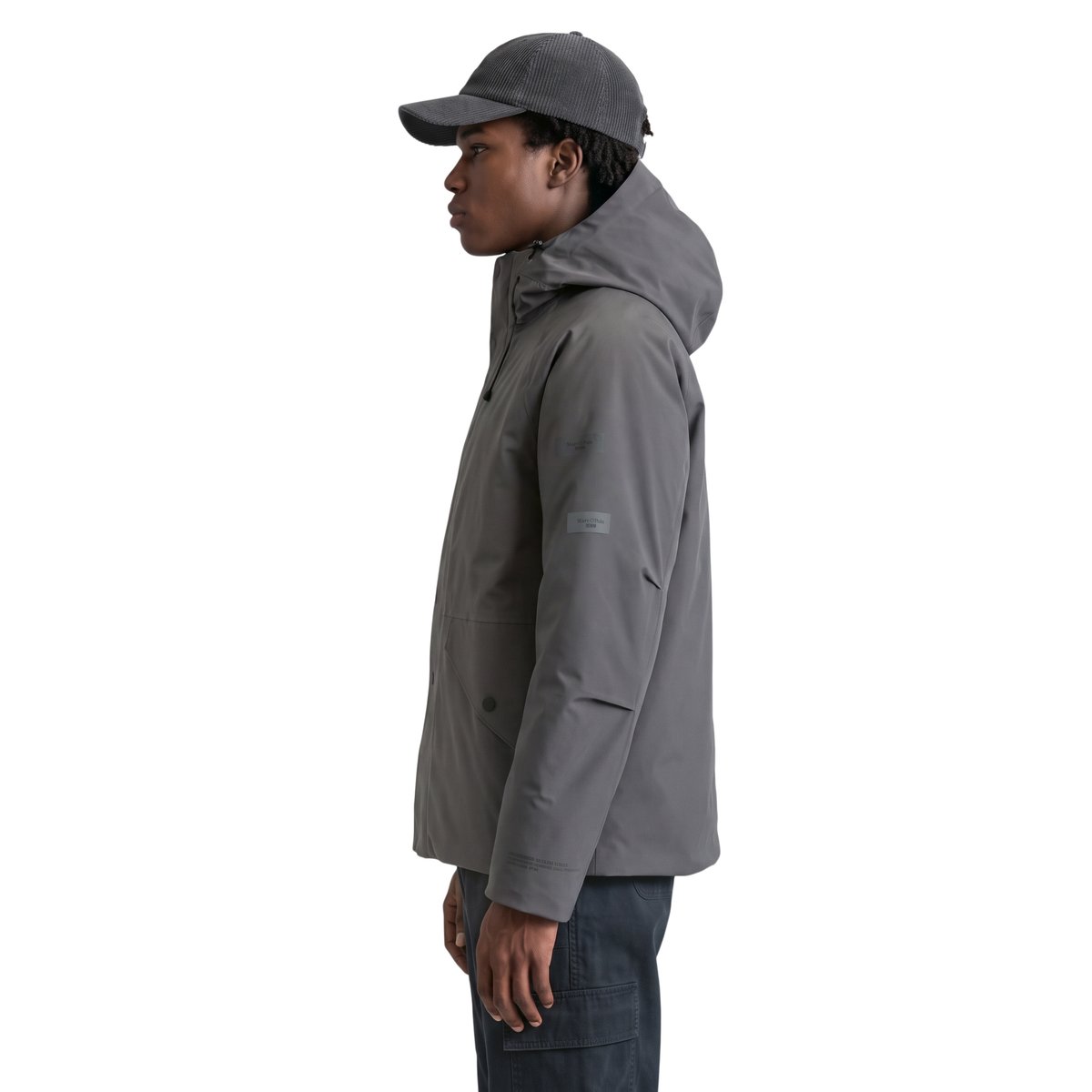 Veste technique coupe classique légèrement rembourré gris, MARC O’POLO DENIM