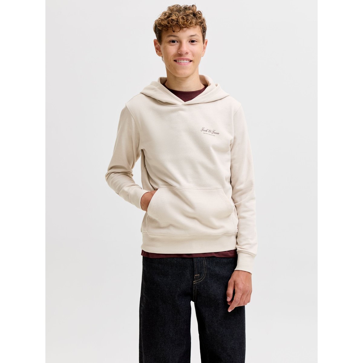 Sweat À Capuche moonbeam, JACK & JONES JUNIOR